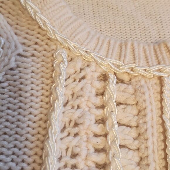 Allude patterned cashmere/virgin wool sweater - Picture 5 of 14